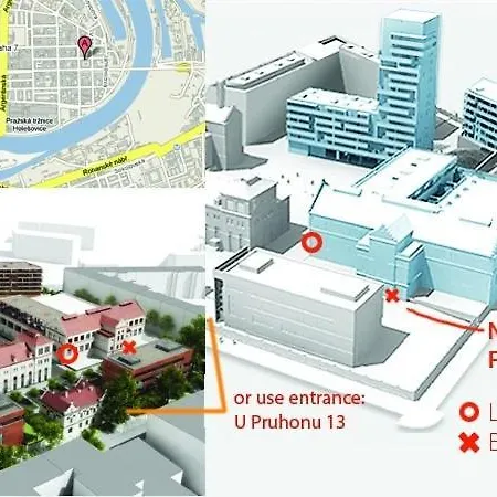 Brewery Loft Free Garage Parking Appartamento Praga