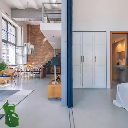 Apartment Brewery Loft Free Garage Parking *
